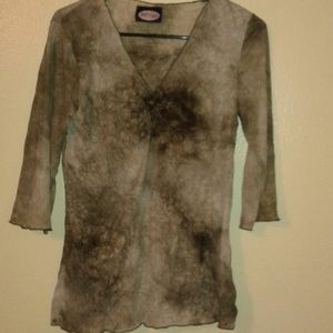 AN ECLECTIC,  SEXY BLOUSE