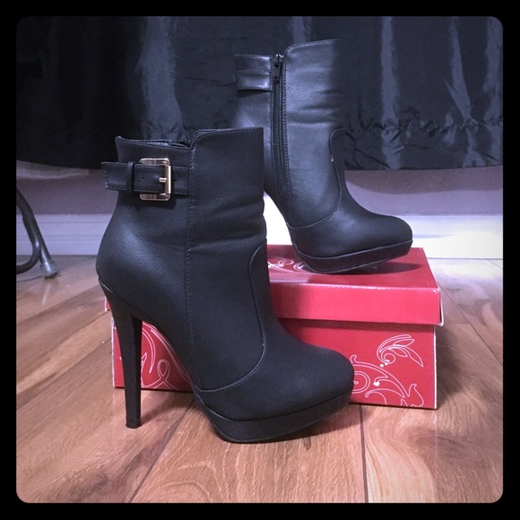 Black heels