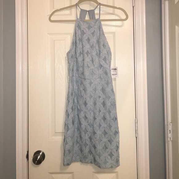 Sleeveless  Dusty Blue Dress