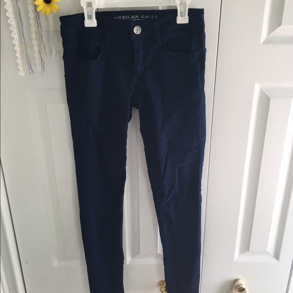 navy blue American Eagle jeggings