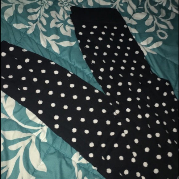 polka dot leggings