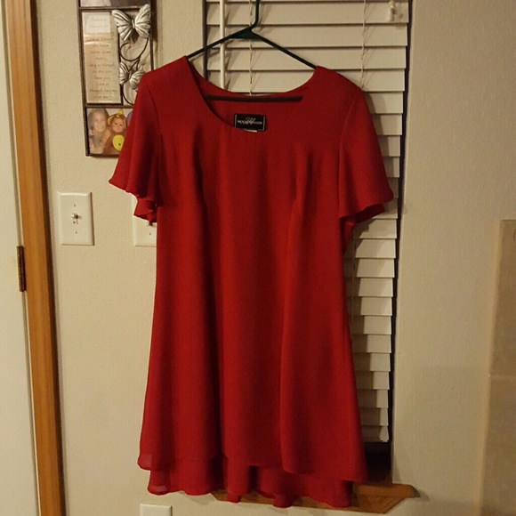 Red dress