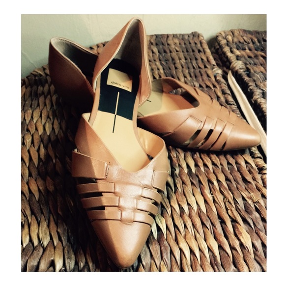 DOLCE VITA 'ALPHA' LEATHER FLAT
