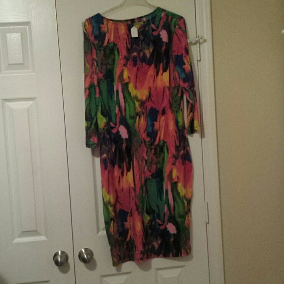 Tinkas Closet Multicolored bodycon dress 3X