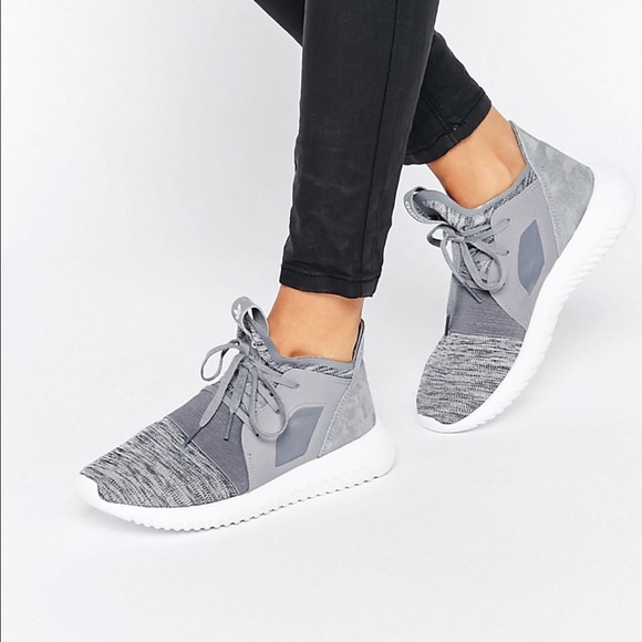 Adidas tubular defiant in grey