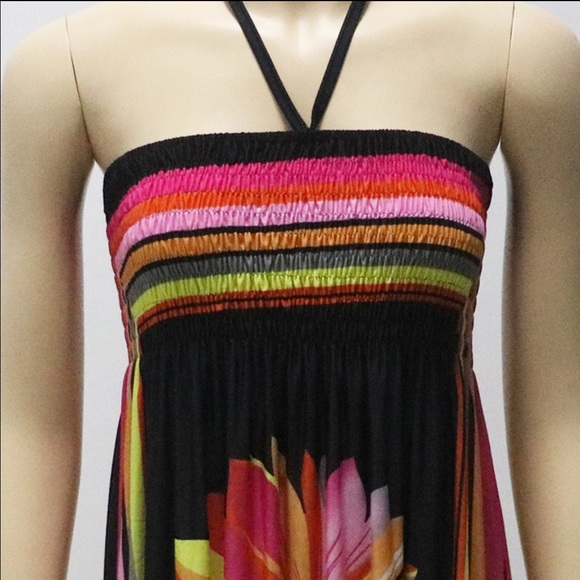 Pretty Summer Floral Super Soft New Beach Dress - Picture 4 of 4