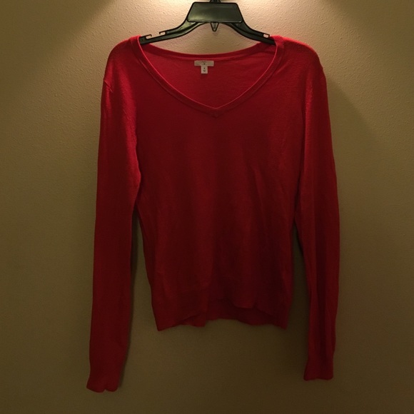 Cute red sweater with adorable elbow patches! - Picture 1 of 4