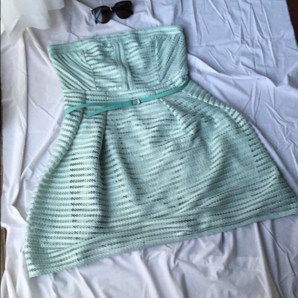 New York &Company Strapless Dress - Picture 2 of 8