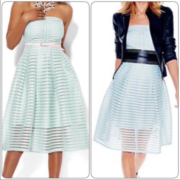 New York &Company Strapless Dress - Picture 3 of 8