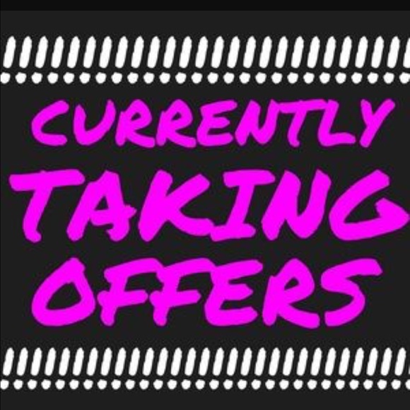 Taking offers