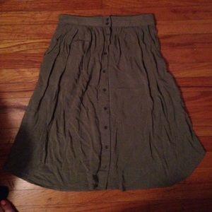 Forever 21 midi skirt