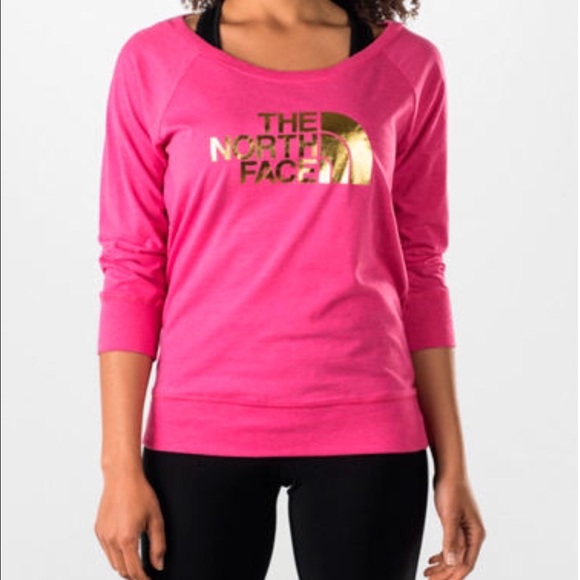 Women's The North Face Jersey Boat Neck Sweatshirt - Picture 3 of 4