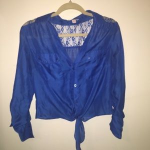 Blue blouse