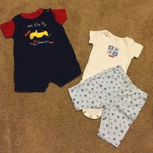3 Month Boys Onesie Outfit and Romper Carters +