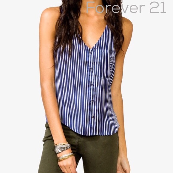 Forever 21 striped tank