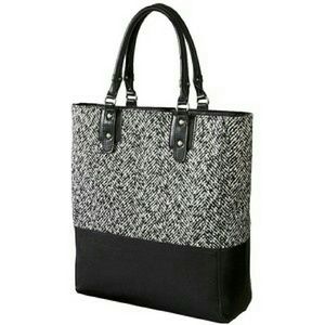 Merona Black/White Tote