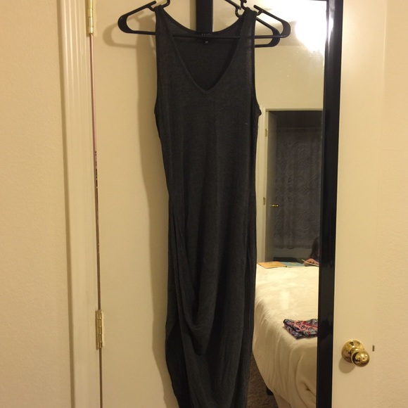 Asymmetrical tank dress