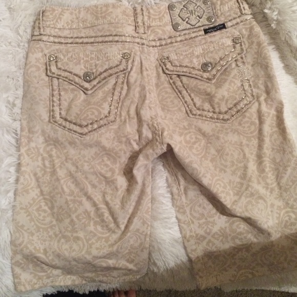 Miss Me Bermuda tan Jeans