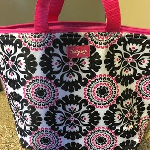 Thirty One Pink Medallion Thermal Tote