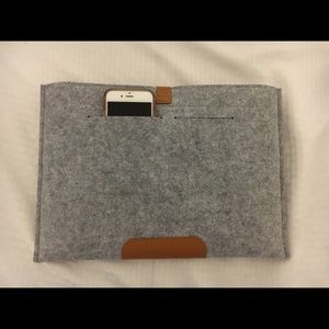 13" felt case laptop