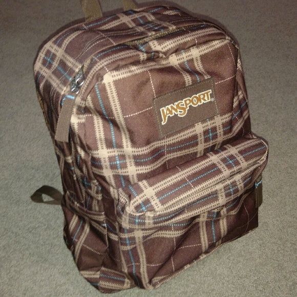 Jansport Backpack - Brand New - Brown/Turquoise