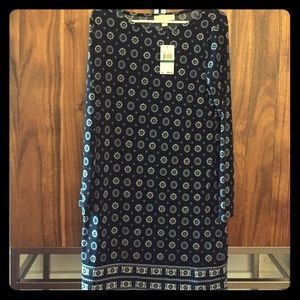 New Michael Kors Heritage Blue Dress