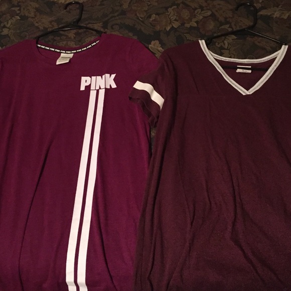 2 maroon VS T