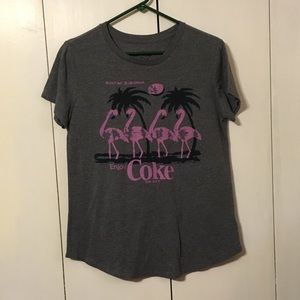 Grey Coca Cola Tee