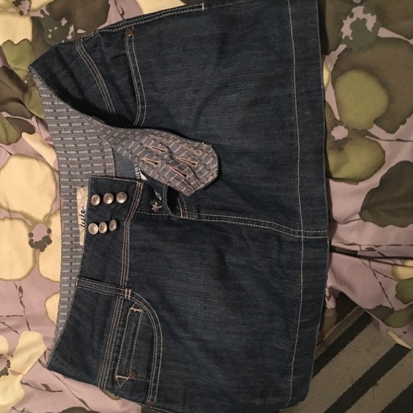 Tyte Jean skirt Juniors Size 11 American Standard - Picture 3 of 4