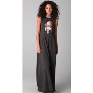 Wildfox couture Apache eagle maxi dress in white Wildfox couture Apache eagle maxi dress in white