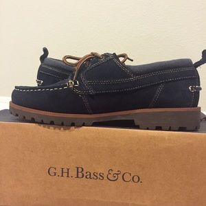 Men's bass Manchester leather and suede US 8.5