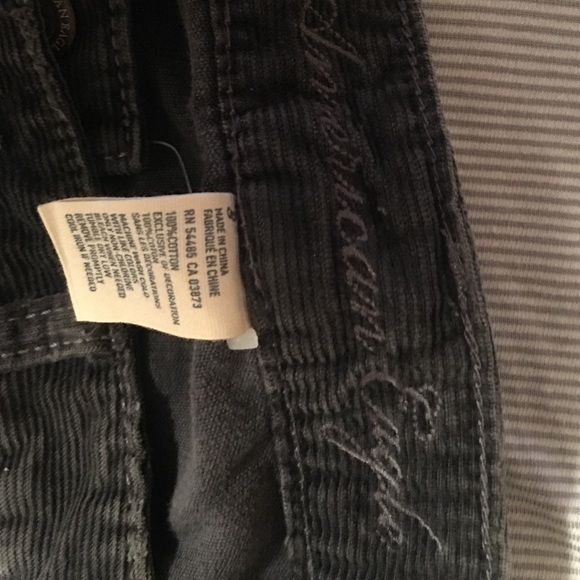 American Eagle women's blue corduroy skirt size 8 - Picture 2 of 4