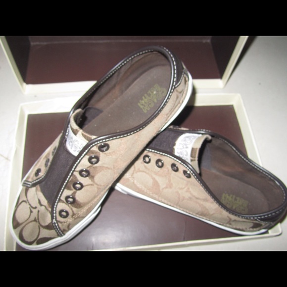 Coach slip on sneaker