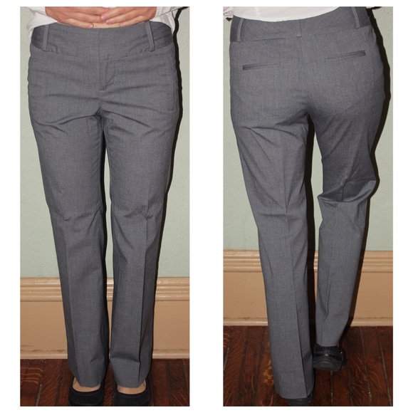 Sleek fit suit pant