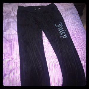Juicy couture velour sweat pants