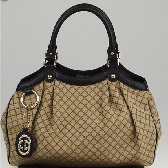 Gucci Sukey Large Tote In Diamante Pattern❌FIRM❌