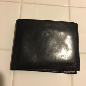Men's authentic black coach wallet