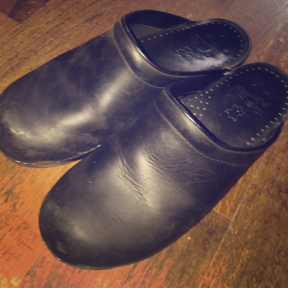 Backless slip on Danskos