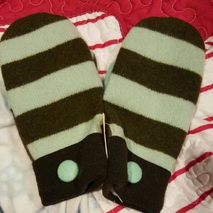 Womens Winter Sweater Wool Mittens