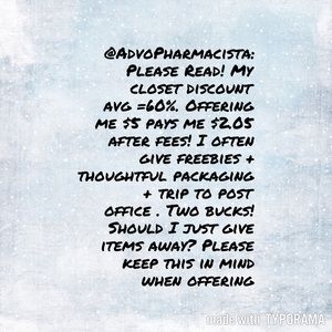 Please read below & find out about the way I Posh!