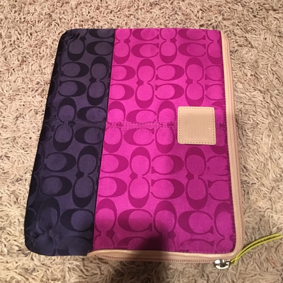 Adorable coach iPad case!