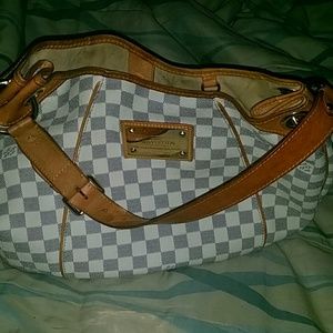 Damier azure fashion bag