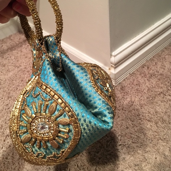 kitschy- fun "fortune cookie style" clutch