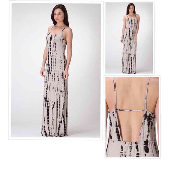 Maxi dress tie dye