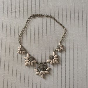 Ann Taylor LOFT jewel bib necklace