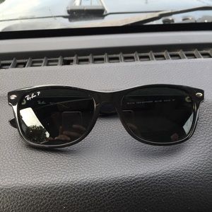 Ray-ban polarized "new wayfarer"