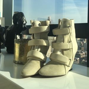 Isabel Marant - Runway- Over Pony Wedges
