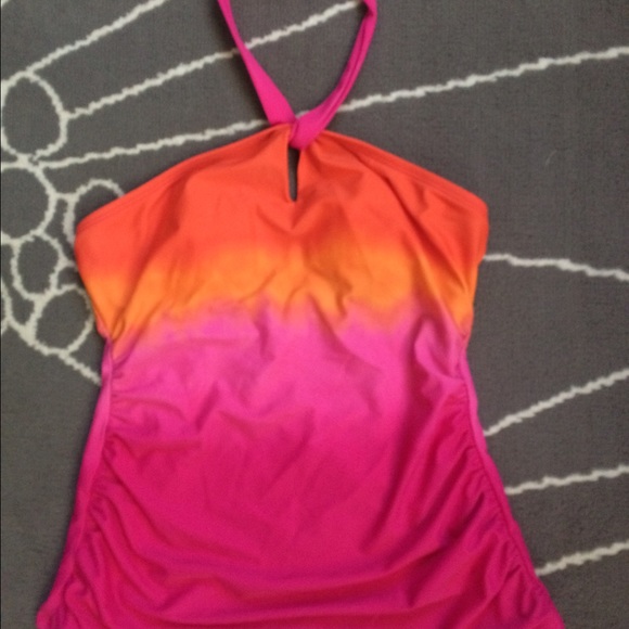 Chaps by Ralph Lauren bathing suit top .