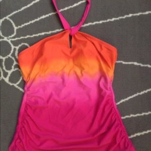 Chaps by Ralph Lauren bathing suit top .