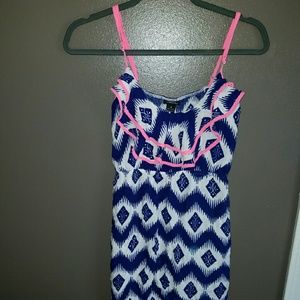 CUTE AZTEC SUMMER DRESS RUE 21 SZ MEDIUM
